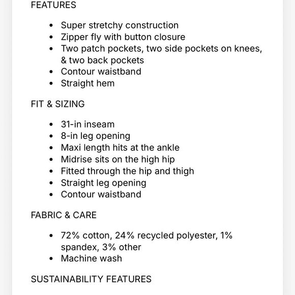 Juniors' Project Indigo Mid-Rise Cargo Straight-Leg Jeans Girls Size 15 - Picture 10 of 10